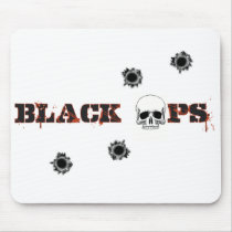 BlackOps Skull Shots mousepads