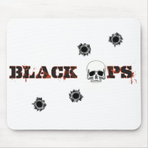 BlackOps Skull Shots Mouse Pads