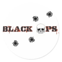 BlackOps Skull Shots stickers
