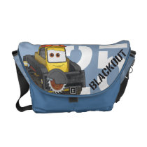Blackout Character Art Courier Bags at Zazzle