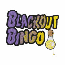 Blackout embroidered shirts