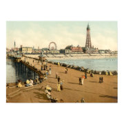 Blackpool III, Lancashire, England print