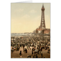 Blackpool Tower III, Lancashire, England Card