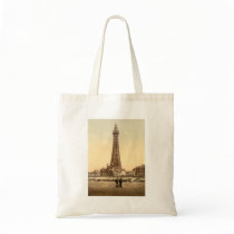 Blackpool Tower IV, Lancashire, England Canvas Bags