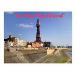 Blackpool Tower postcards