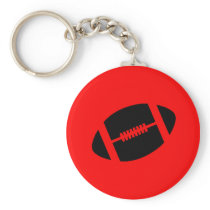 BlackRed Footall Keychain keychains