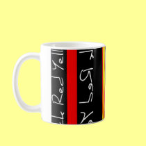 Blackredyellowstripes Mug mugs