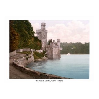 Blackrock Castle Cork, 19th Century Ireland print