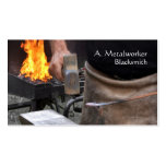 Blacksmith business card business cards