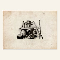 Blacksmith Calling Card business cards