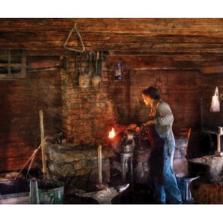 Blacksmith - Cooking with the Smith's mousepad