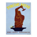 Blacksmith Forging 1940 WPA posters by lc_wpa Blacksmith Forging 1940 WPA posters