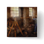 Blacksmith - It's getting hot in here Pinback Buttons