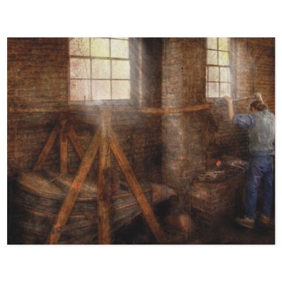 Blacksmith - It's getting hot in here Full Color Flyer by suburbanscenes