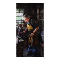 Blacksmith - Starting with a bang Customized Photo Card