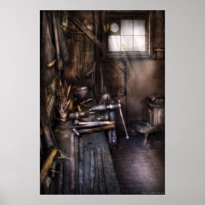 Blacksmith - The Blacksmith's Shop Posters by suburbanscenes