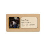 Blacksmith - Tinkering with metal Address Label