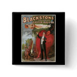 Blackstone ~ Master Magician Vintage Magic Act Pinback Button