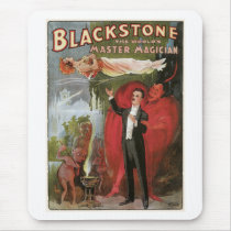 Blackstone ~ Master Magician Vintage Magic Act Mouse Pad