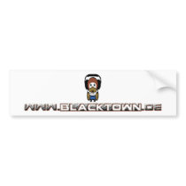 BLACKTOWN STICKER bumper stickers by blacktown BLACKTOWN STICKER bumper stickers