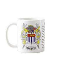 Blackwell Family Crest Mug