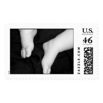 blackwhitebabyfeet.jpg postage by DanielleCorrelle blackwhitebabyfeet.jpg postage