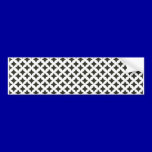 BlackWhitePolkaDots bumper stickers