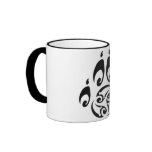 Blackwolf Majik Tribal Paw Mug (Large)