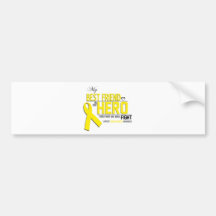 Bladder Cancer Awareness: best friend Bumper Stickers