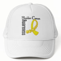 Bladder Cancer Awareness Gemstone Ribbon hats