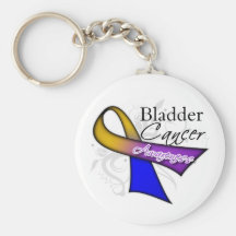 Bladder Cancer Awareness Key Chains