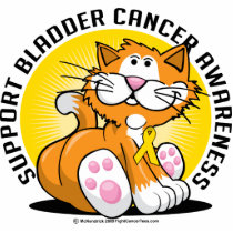 Bladder Cancer Cat photo sculptures by fightcancertees Bladder Cancer Cat photo sculptures