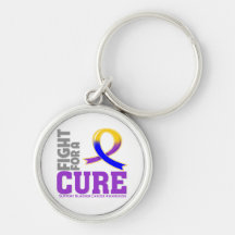 Bladder Cancer Fight For A Cure Keychain
