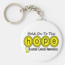 Bladder Cancer HOPE 6 Key Chain