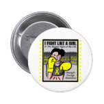 Bladder Cancer I Fight Like A Girl Battle buttons