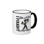 Bladder Cancer I Fought Like A Girl and Won mugs