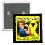 Bladder Cancer Mission We Can Do It Pins