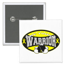 Bladder Cancer One Tough Warrior Buttons