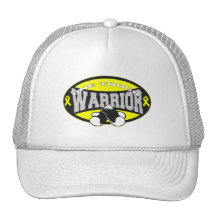 Bladder Cancer One Tough Warrior Hats