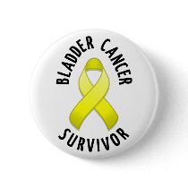 Bladder Cancer Survivor Button