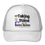 Bladder Cancer Taking a Stand Tribute Mesh Hats