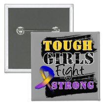 Bladder Cancer Tough Girls Fight Strong Pins