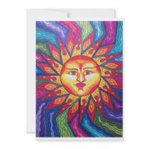 Bladed Sun Personalized Invite