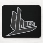 BLADES Hockey Skate Logo Mouse Pad