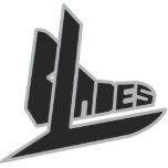 BLADES Hockey Skate Logo Photo Cutout