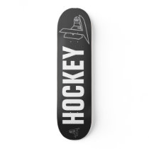 BLADES Hockey Skate Logo skateboards by hockeyblades BLADES Hockey Skate Logo skateboards