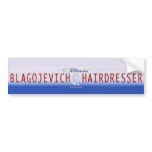 Blago Hairdresser Bumper Sticker