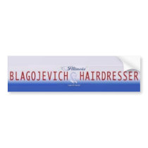 Blago Hairdresser bumper stickers