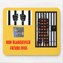 BLAGOJEVICH - Behind bars Mousepad ...