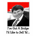 Blagojevich "I've Got a Bridge to Sell Ya" t-shirts